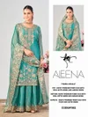 Aleena By Radha Trendz Fendy Silk Readymade Suits